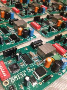 Assembled PCB of the RFID reader