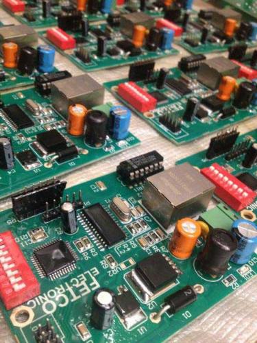 Assembled PCB of the RFID reader