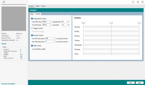 Application of the Smart Electrical Appliance Controller