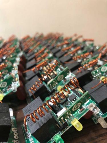 Assembled receiver boards