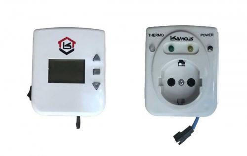 Left: Main controller transmitter, Right: Receiver